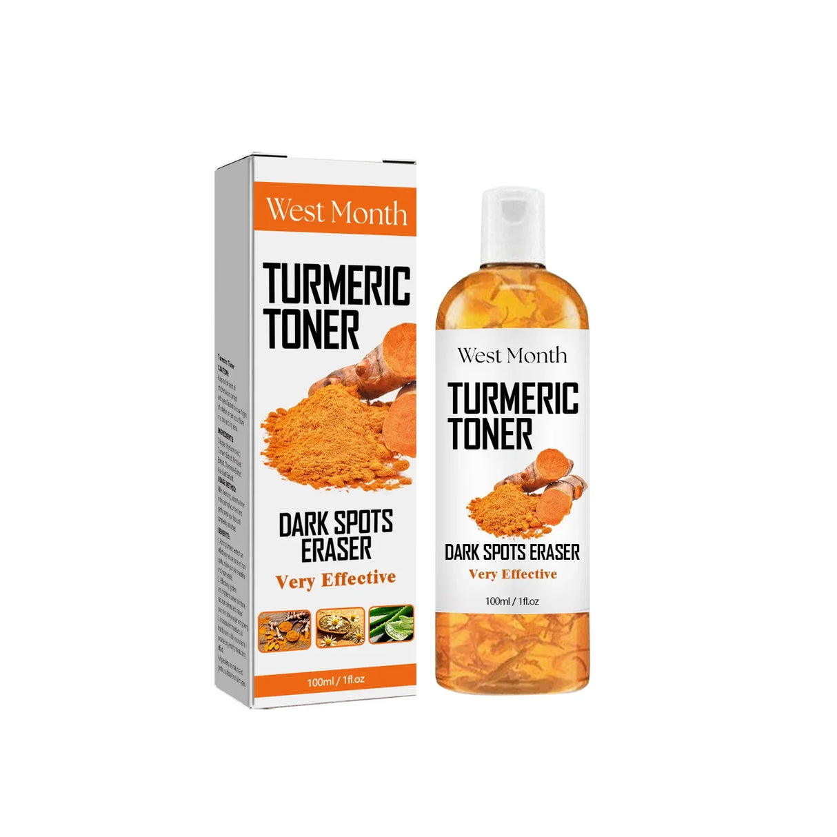 Natural Dark Spot Toner  Turmeric Brightening Formula - Product showcase