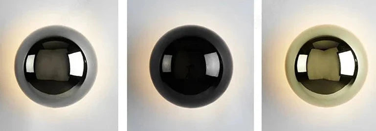 Modern Wall Sconce  Metallic Dome Light Fixture - Product detail 12