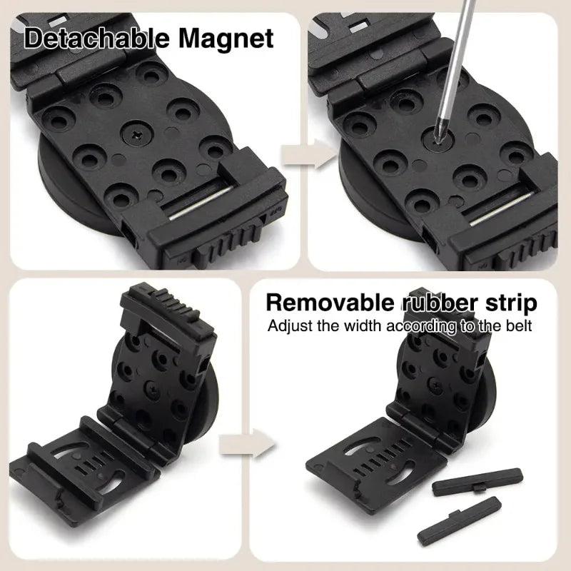 Magnetic Tool Holder  Heavy-Duty Belt Clip Organizer - Product detail 4
