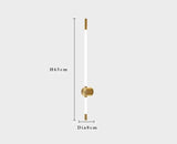 Modern LED Wall Light  Linear Brass and White Design - Product detail 15