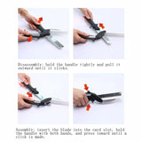 Smart Kitchen Scissors  2-in-1 Cutting Board Design - Product detail 8