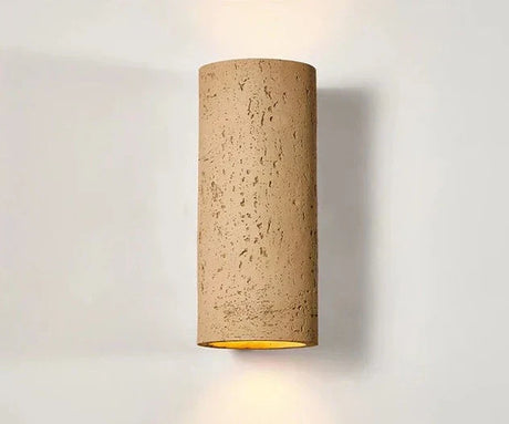 Modern Cement Wall Light  Cylindrical Textured Design - Product detail 7