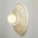 Vintage Ceiling Light  Ornate Floral Relief Pattern - Product detail 4