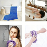 Mesh Bath Scrubber  Multi-Color Exfoliating Sponge Set - Product detail 4