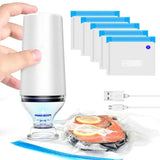 Portable Vacuum Sealer  USB Rechargeable Food Preserver - Product showcase