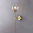 Modern Wall Sconce  Brass Globe LED Light Fixture - Product detail 8