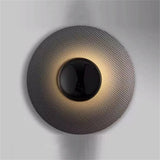 Modern LED Wall Light  Textured Carbon Ring Design - Product detail 6