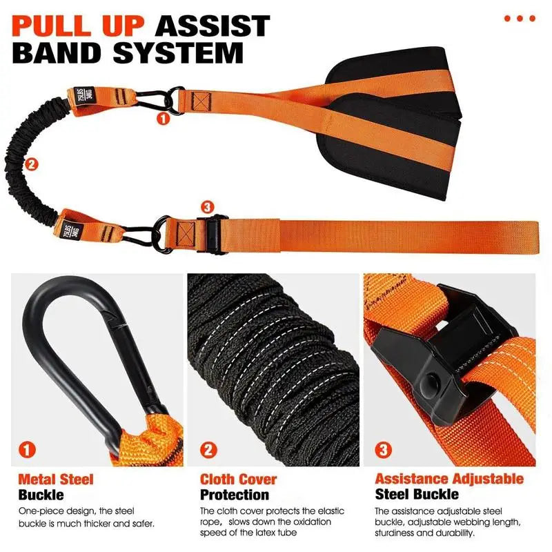 Pull Up Assistance Bands  Professional Strength Training System - Product detail 5