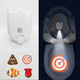 Motion Sensor Toilet Light  LED Bowl Projector With Night Guide - Product showcase