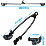 Professional Triceps Rope  Ergonomic 120cm Cable Attachment - Product detail 10