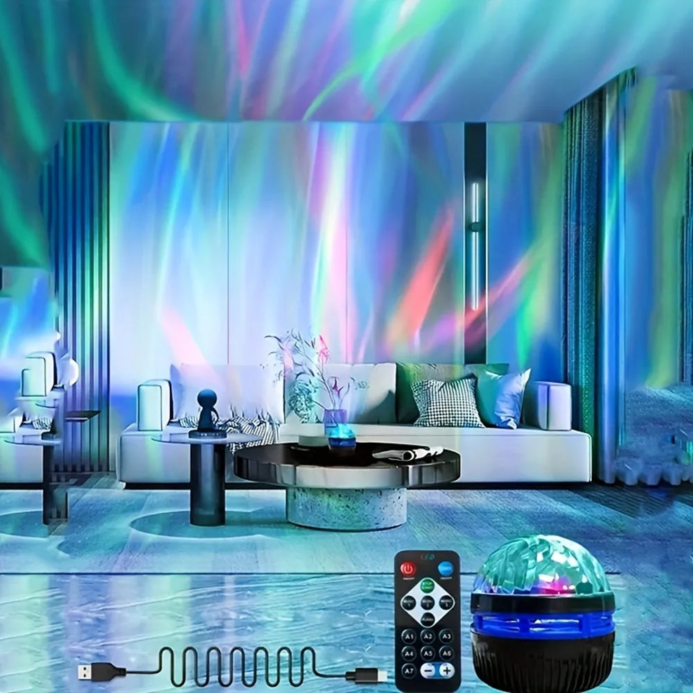 Aurora Night Light Projector  Remote Control LED Galaxy Effects - Product detail 6