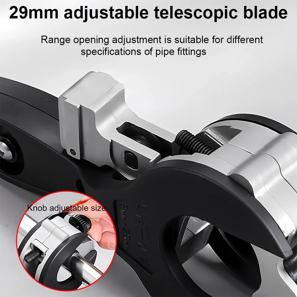 Professional Pipe Cutter  Ratchet Mechanism Steel Blade - Product example