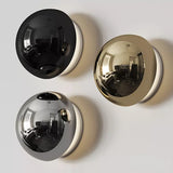 Modern Wall Sconce  Metallic Dome Light Fixture - Product detail 11