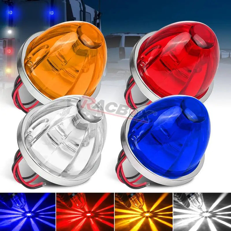 LED Marker Light  Heavy Duty Amber Vehicle Safety Light - Product example