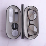 Double Layer Glasses Case  Contact Lens Storage System - Product detail 9