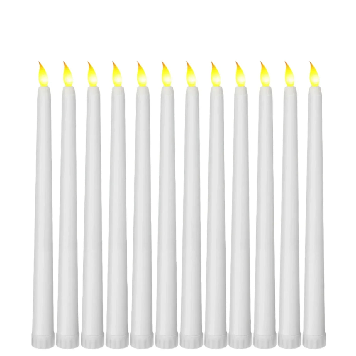 LED Black Taper Candles  Flameless Gothic Dining Decor - Product detail 9
