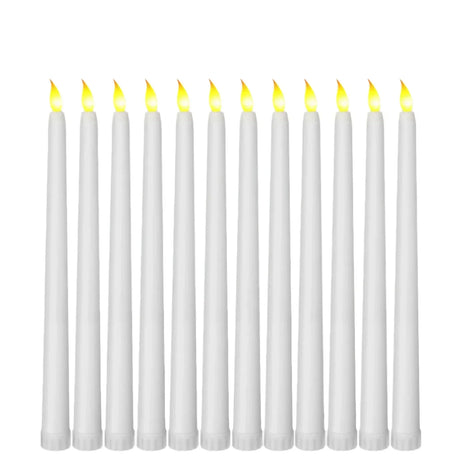 LED Black Taper Candles  Flameless Gothic Dining Decor - Product detail 9