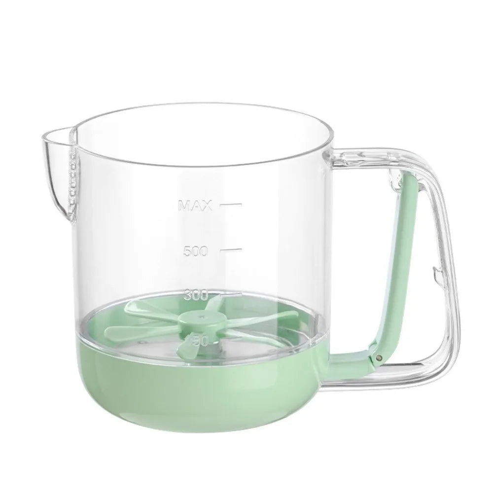 Kitchen Mixing Cup  Manual Stirring Beater With Spring Handle - Product detail 13