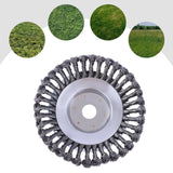 Steel Wire Grass Trimmer Head  Professional 15cm Weed Removal Brush - Product detail 4