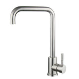 Modern Kitchen Faucet  Premium Stainless Steel Single Handle Design - Product showcase