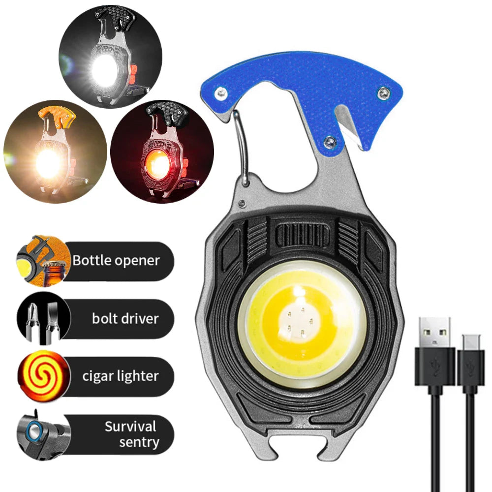 Emergency LED Multi-Tool  3-Color Light With Survival Features - Product detail 8