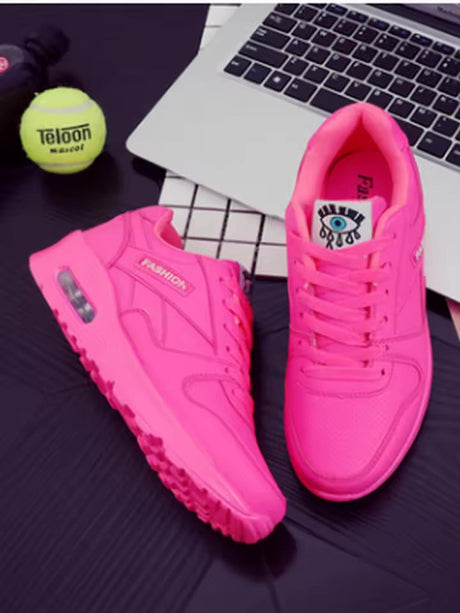 Air Cushion Sports Sneakers  Soft Pink Comfort Design - Product detail 7