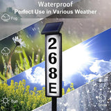 Solar House Number Light  Dual-Color LED Address Sign - Product detail 5