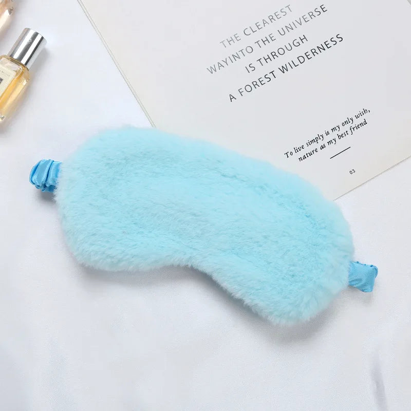 Plush Sleep Mask  Ultra-Soft Light Blocking Design - Product detail 10