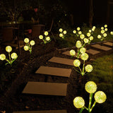 Solar Dandelion Garden Lights  LED Outdoor Path Lighting Set - Product detail 4