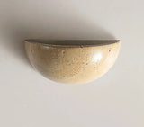 Modern Wall Light  Natural Travertine Half-Moon Design - Product detail 4