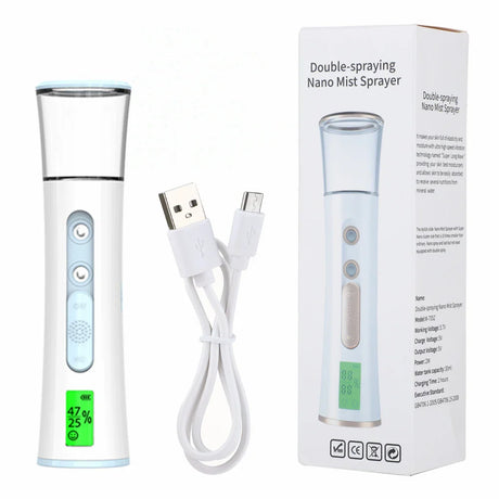 Portable Skin Moisturizer  Digital LCD Nano Mist Device - Product detail 4