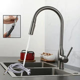 Modern Kitchen Faucet  Pull Down Spray Head With Dual Mode - Product showcase