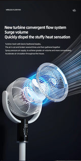Smart Oscillating Floor Fan  Remote Control  8-Speed Settings - Product detail 11