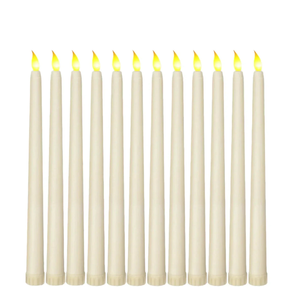 LED Black Taper Candles  Flameless Gothic Dining Decor - Product detail 8