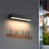 Modern Outdoor Wall Light  Linear LED Design With Smart Sensor - Product detail 8