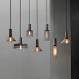 Industrial Pendant Light  Concrete Iron Mesh Design - Product detail 11