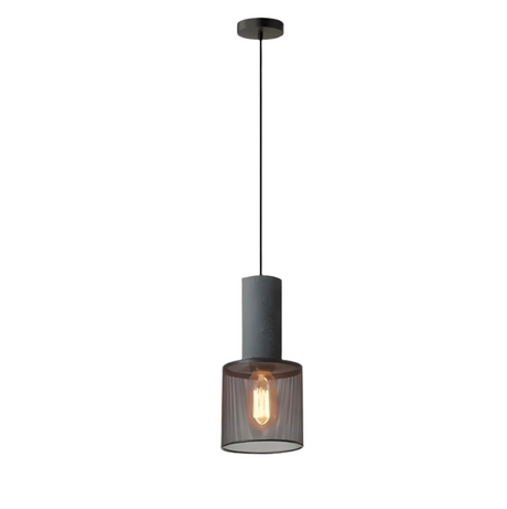 Industrial Pendant Light  Concrete Iron Mesh Design - Product detail 14