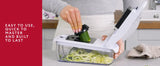 Multi-Function Vegetable Chopper  6-in-1 Food Prep System - Product detail 16
