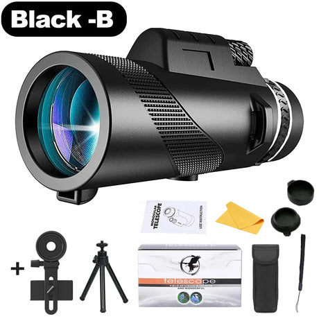 Professional Monocular Telescope  80x Magnification BAK4 Prism - Product detail 16
