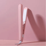 Ceramic Hair Straightener  Dual-Function Styling Tool Pink - Product detail 4