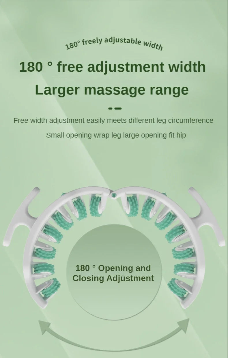 Ergonomic Body Massager  14-Wheel Therapeutic Roller Design - Product detail 14