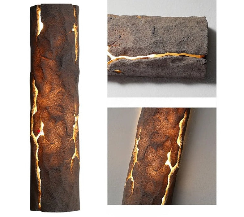 Modern Outdoor Wall Light  Textured Bronze LED Sconce - Product detail 10