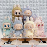 Kawaii Plush Bunny Keychain  Soft Pastel Collection - Product detail 7