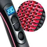 Digital Hair Straightening Brush  LCD Temperature Control - Product example