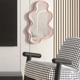 Wavy Wall Mirror  Cloud-Shaped Organic Frame - Product detail 4
