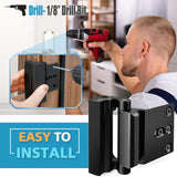 Smart Door Security Lock  Aluminum Alloy Childproof Latch - Product example