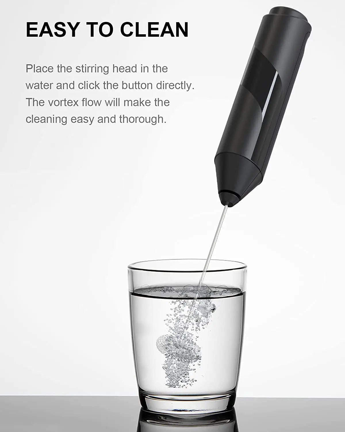 Electric Milk Frother  Professional Handheld Coffee Whisk - Product detail 5