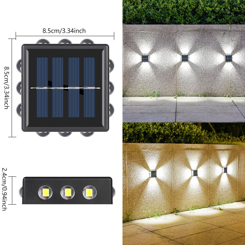 Solar Wall Light  Smart Outdoor LED Sensor - Product detail 4