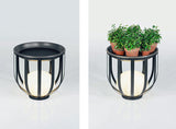 Modern Solar Garden Light  Cage Design With Dual Power - Product detail 9