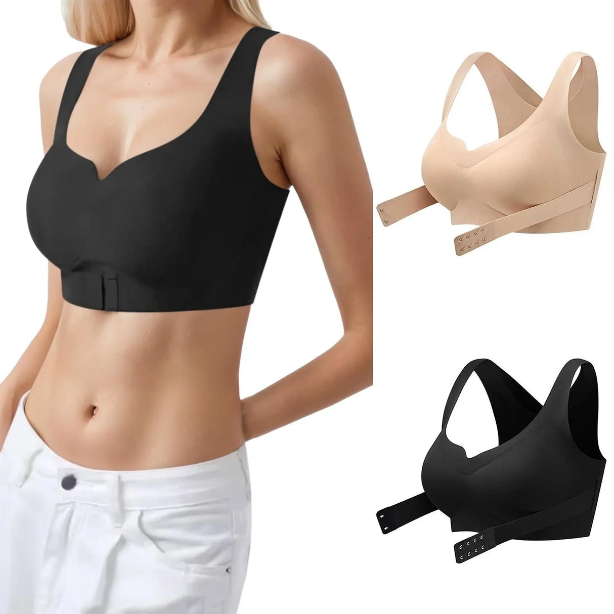 Posture Corrector Bra  Seamless Support With Back Alignment - Product detail 4